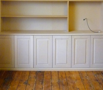 Cabinet prior to painting